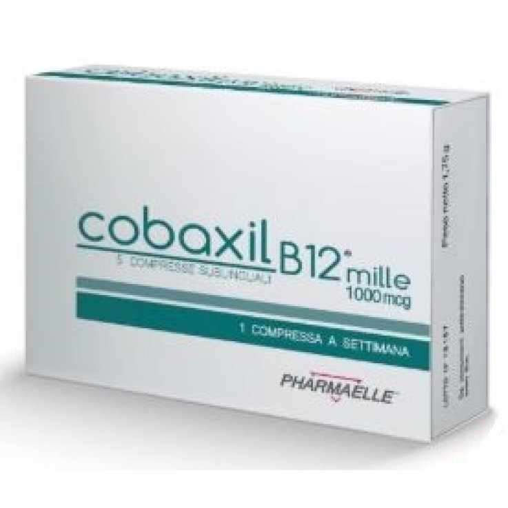 COBAXIL B12 1000mcg 5Cpr Subl. COBAXIL B12 1000mcg 5Cpr Subl.