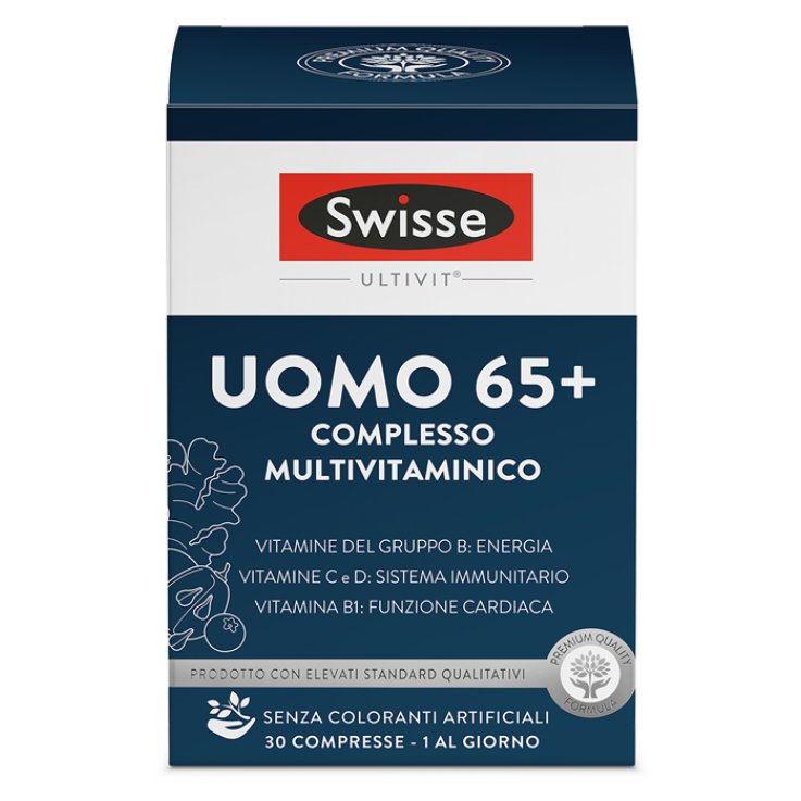SWISSE MultiVit.Uomo 65+ 30Cpr SWISSE MultiVit.Uomo 65+ 30Cpr