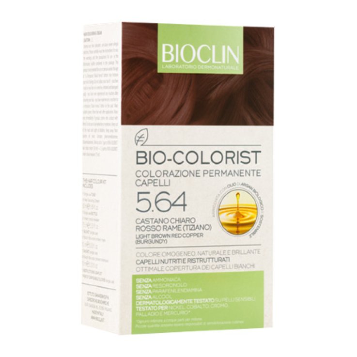 BIOCLIN BIO COLORIST 5,64 CASTANO CHIARO ROSSO RAME TIZIANO BIOCLIN BIO COLORIST 5,64 CASTANO CHIARO ROSSO RAME TIZIANO