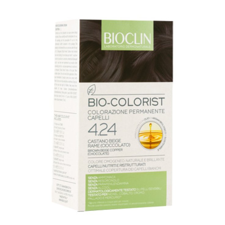 BIOCLIN BIO COLORIST 4,24 CASTANO BEIGE RAME CIOCCOLATO BIOCLIN BIO COLORIST 4,24 CASTANO BEIGE RAME CIOCCOLATO