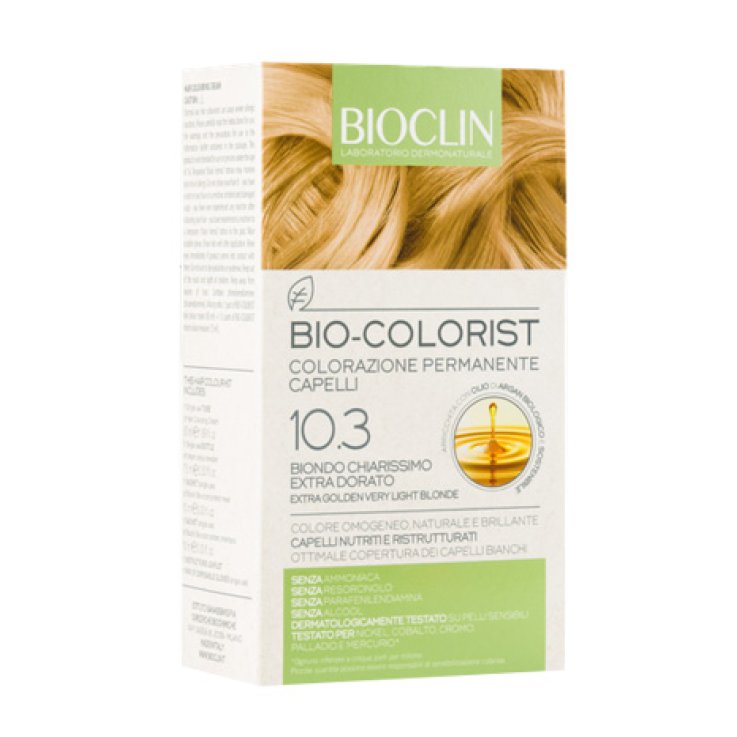 BIOCLIN BIO COLORIST 10,3 BIONDO CHIARISSIMO EXTRA DORATO BIOCLIN BIO COLORIST 10,3 BIONDO CHIARISSIMO EXTRA DORATO