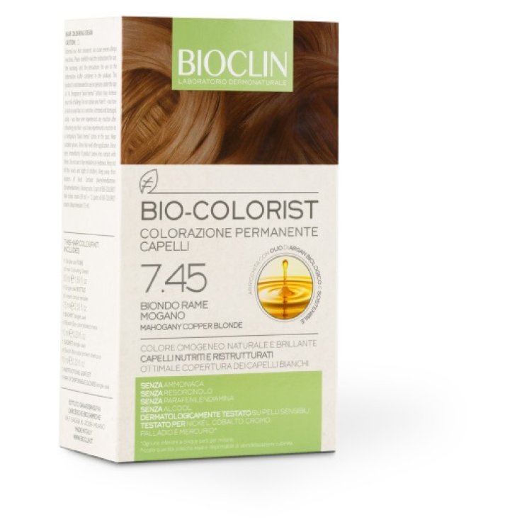 BIOCLIN BIO COLORIST 7,45 BIONDO RAME MOGANO BIOCLIN BIO COLORIST 7,45 BIONDO RAME MOGANO