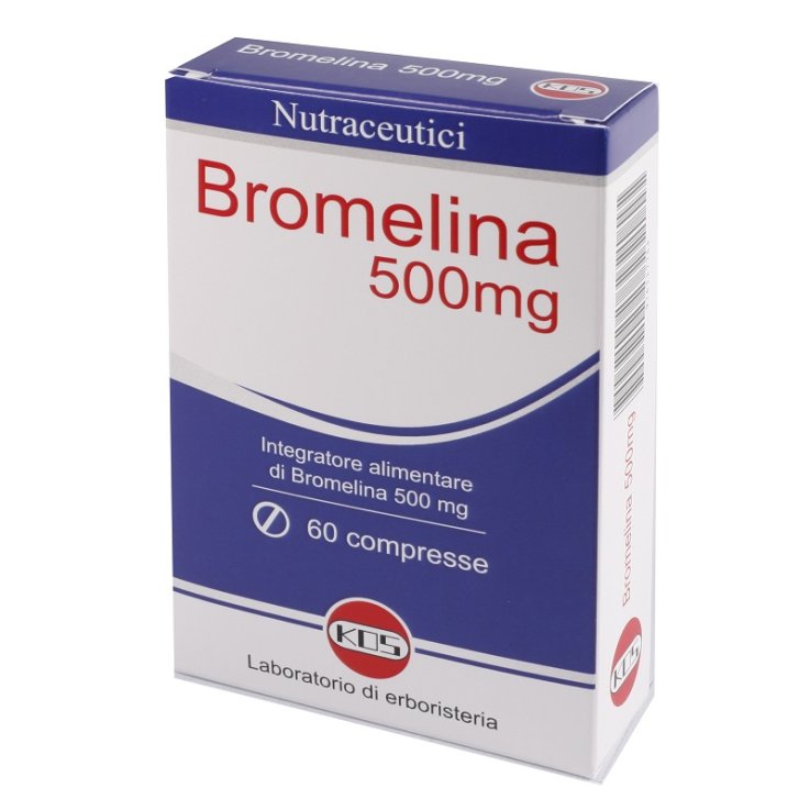 BROMELINA 60 Cpr 500mg KOS BROMELINA 60 Cpr 500mg KOS