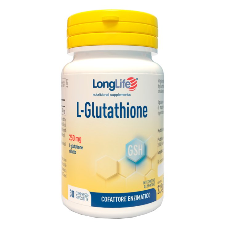 LONGLIFE L-GLUTATHIONE 30 Cpr LONGLIFE L-GLUTATHIONE 30 Cpr