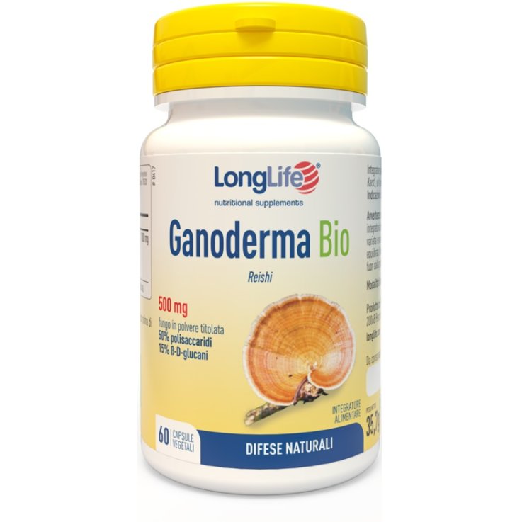 LONGLIFE GANODERMA BIO 60 Cps LONGLIFE GANODERMA BIO 60 Cps