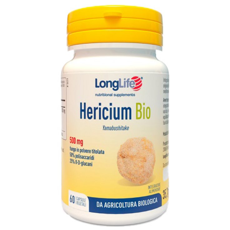 LONGLIFE HERICIUM BIO 60 Cps LONGLIFE HERICIUM BIO 60 Cps