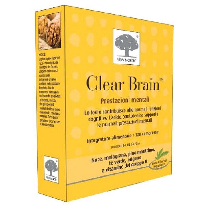 CLEAR BRAIN 120 Cpr CLEAR BRAIN 120 Cpr