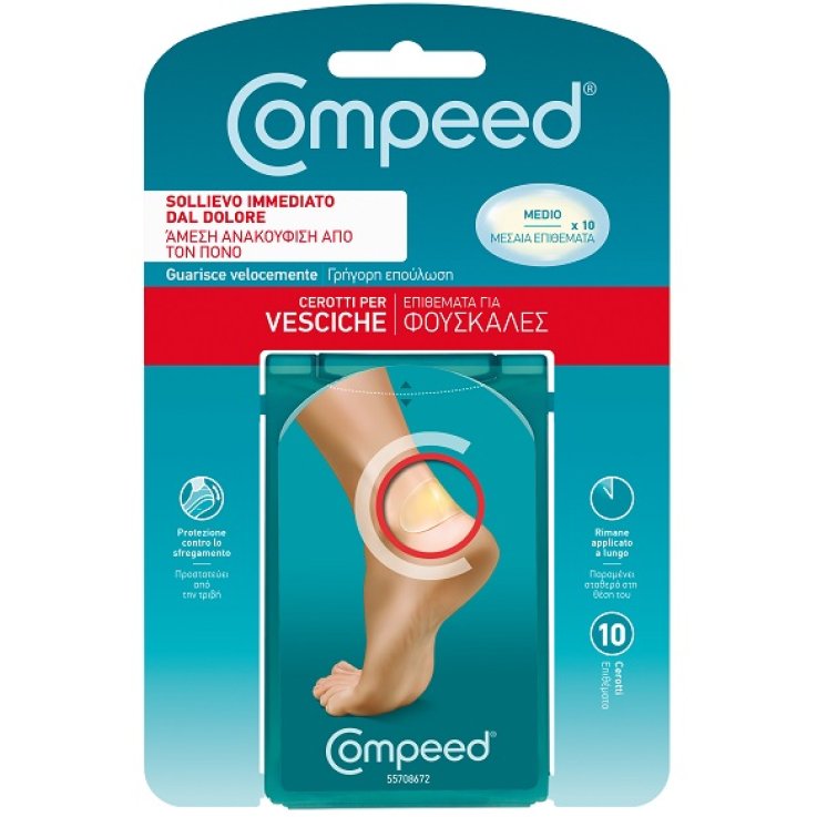 COMPEED CEROTTO VESCICHE MEDIO 10 PEZZI