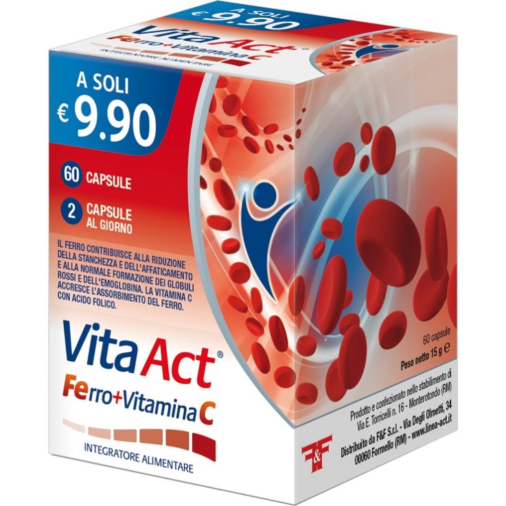 VITA ACT Ferro+Vit C 60 Cps VITA ACT Ferro+Vit C 60 Cps