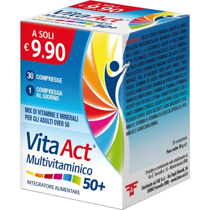 VITA ACT 50+Multivit.30 Cpr VITA ACT 50+Multivit.30 Cpr