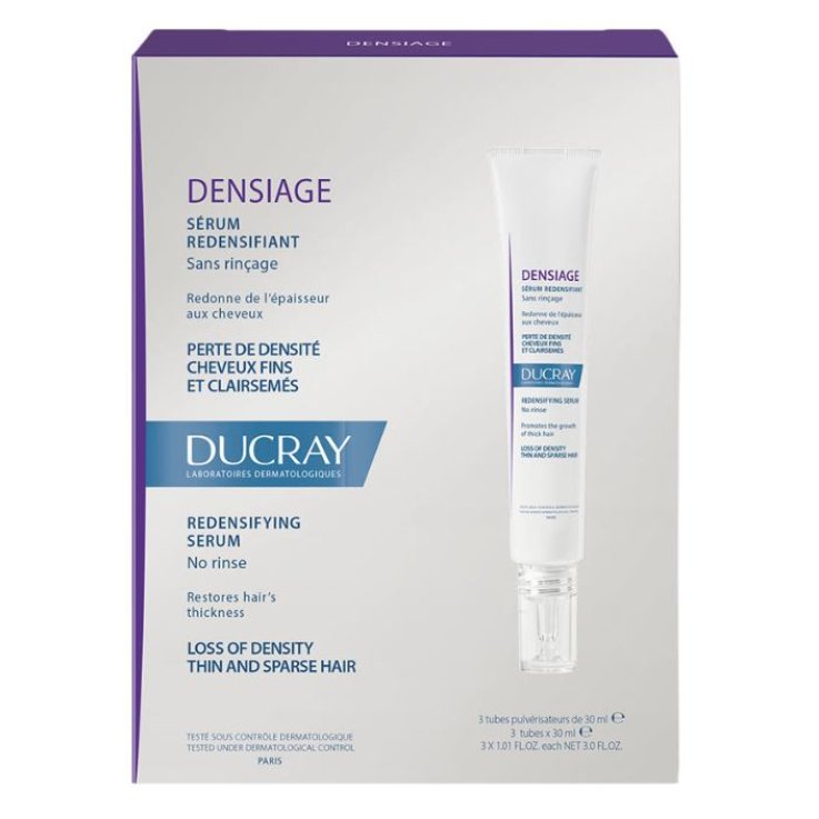 DENSIAGE SIERO SENZA RISCIACQUO RIDENSIFICANTE 3 X 30 ML DUCRAY DENSIAGE SIERO SENZA RISCIACQUO RIDENSIFICANTE 3 X 30 ML DUCRAY