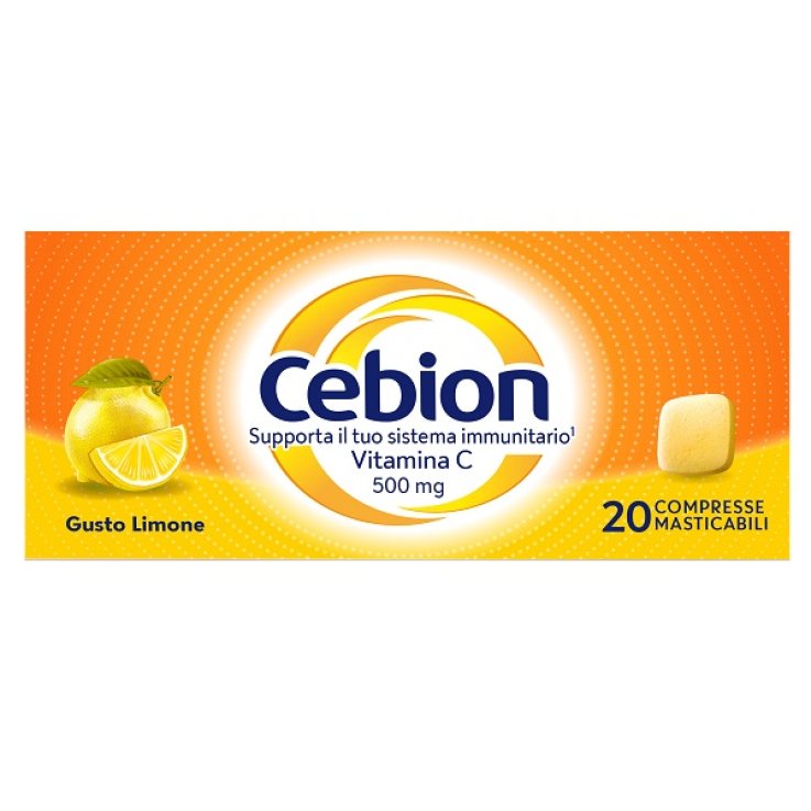 CEBION Mast.Limone 500mg20Cpr CEBION Mast.Limone 500mg20Cpr