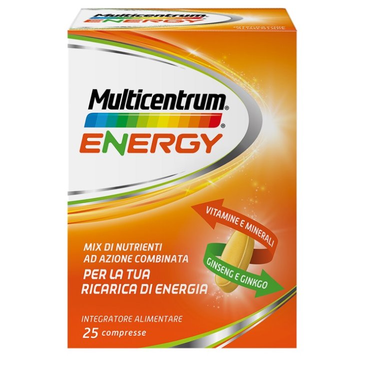 MULTICENTRUM MC ENERGY 25 COMPRESSE MULTICENTRUM MC ENERGY 25 COMPRESSE