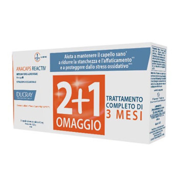 ANACAPS REACTIV TRIO DUCRAY 30 CAPSULE ANACAPS REACTIV TRIO DUCRAY 30 CAPSULE