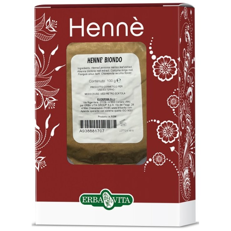 HENNE Color Cap.Biondo 100gEBV HENNE Color Cap.Biondo 100gEBV