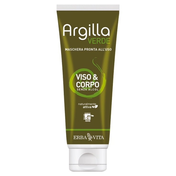 ARGILLA VERDE MASCHERA PRONTA 250 ML ARGILLA VERDE MASCHERA PRONTA 250 ML