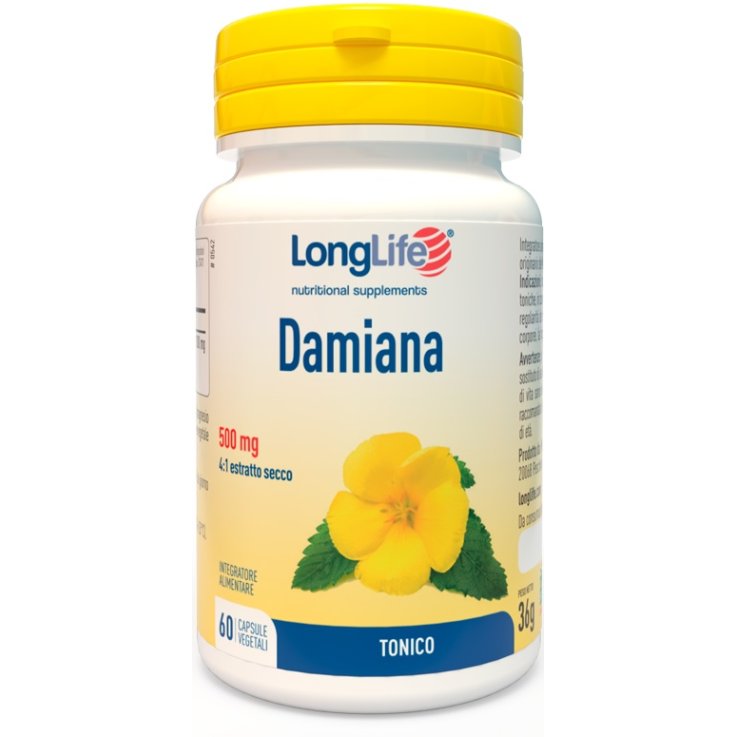 LONGLIFE DAMIANA 60 Cps LONGLIFE DAMIANA 60 Cps