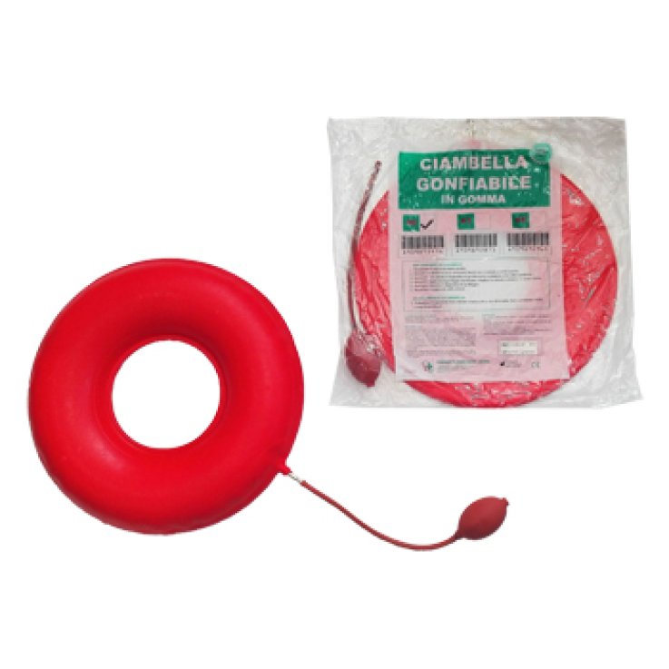 CIAMBELLA GONFIABILE PER INVALIDI IN GOMMA ROSSA TEAM DELUXECON POMPA 40CM DIAMETRO CIAMBELLA GONFIABILE PER INVALIDI IN GOMMA ROSSA TEAM DELUXECON POMPA 40CM DIAMETRO