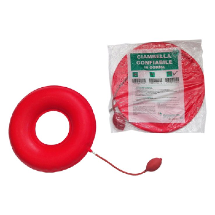 CIAMBELLA GONFIABILE PER INVALIDI IN GOMMA ROSSA TEAM DELUXECON POMPA 45CM DIAMETRO CIAMBELLA GONFIABILE PER INVALIDI IN GOMMA ROSSA TEAM DELUXECON POMPA 45CM DIAMETRO