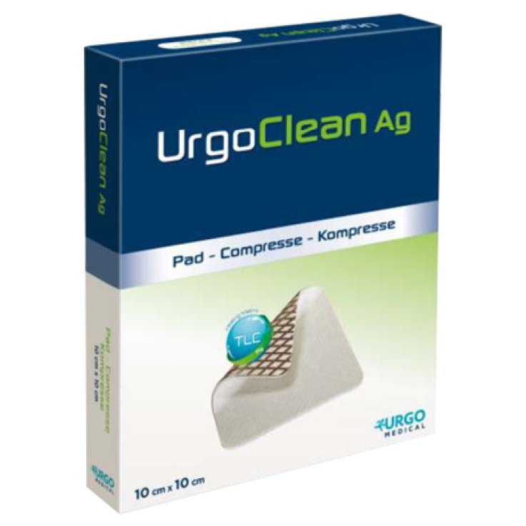 URGOCLEAN*AG/Silver 6x6cm 5pz URGOCLEAN*AG/Silver 6x6cm 5pz
