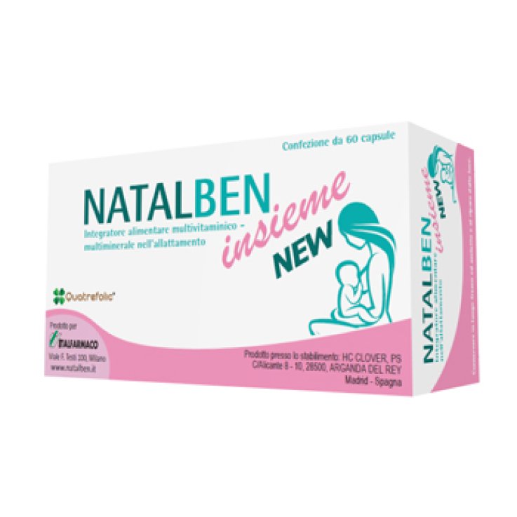 NATALBEN INSIEME NEW 60 CAPSULE NATALBEN INSIEME NEW 60 CAPSULE