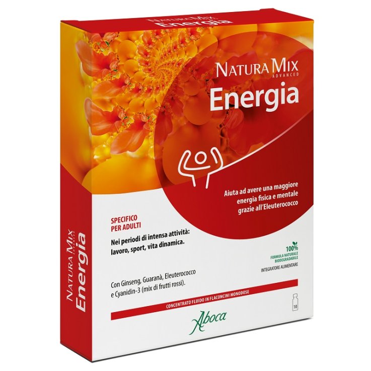NATURA MIX ADVANCED ENERGIA 10 FLACONCINI DA 15 G NATURA MIX ADVANCED ENERGIA 10 FLACONCINI DA 15 G