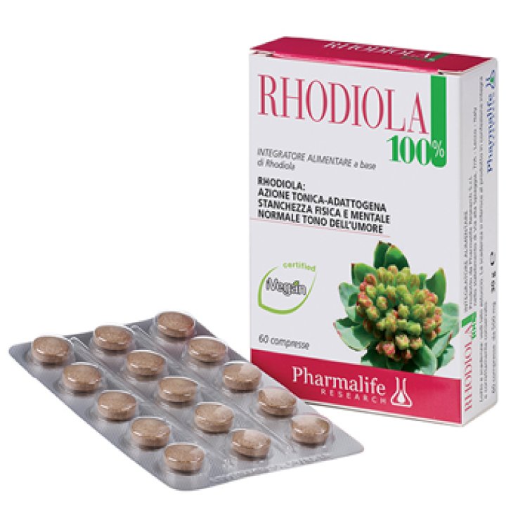 RHODIOLA 100% 60 COMPRESSE RHODIOLA 100% 60 COMPRESSE