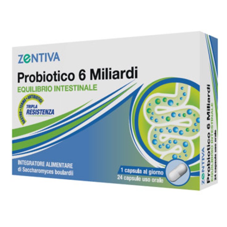 PROBIOTICO 6MLD 24 Cps ZTV PROBIOTICO 6MLD 24 Cps ZTV