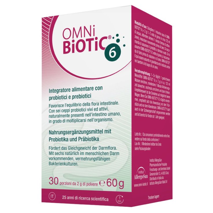 OMNI BIOTIC* 6 Baratt.60g OMNI BIOTIC* 6 Baratt.60g