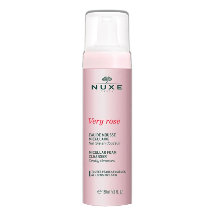 NUXE VERY ROSE MOUSSE LEGGERA DETERGENTE 150 ML NUXE VERY ROSE MOUSSE LEGGERA DETERGENTE 150 ML