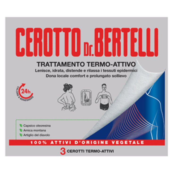BERTELLI Cerotto Termo-Att.3pz BERTELLI Cerotto Termo-Att.3pz