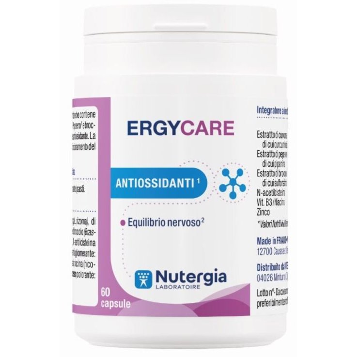 ERGYCARE Curc/Broc/Pepe 60 Cps ERGYCARE Curc/Broc/Pepe 60 Cps