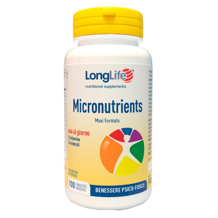 LONGLIFE MICRONUTRIENTS100Tav. LONGLIFE MICRONUTRIENTS100Tav.