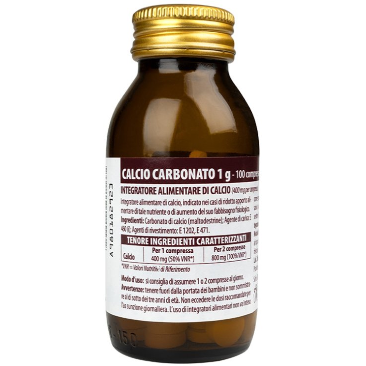 CALCIO CARBONATO NUOVA FORMULA 1 G 100 COMPRESSE CALCIO CARBONATO NUOVA FORMULA 1 G 100 COMPRESSE