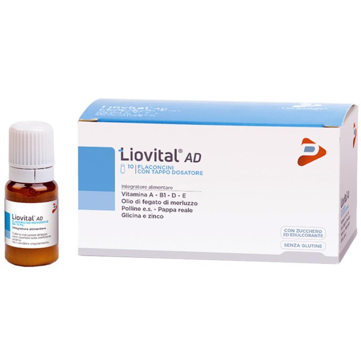 LIOVITAL AD 10 FLACONCINI DA 10 ML LIOVITAL AD 10 FLACONCINI DA 10 ML