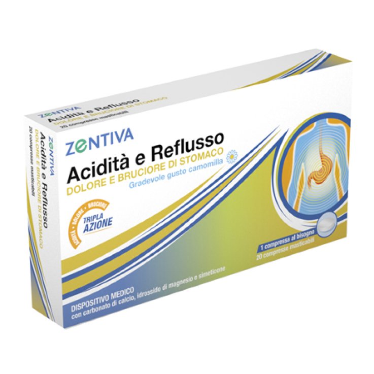 ACIDITA'REFLUSSO 20 Cpr ZTV ACIDITA'REFLUSSO 20 Cpr ZTV
