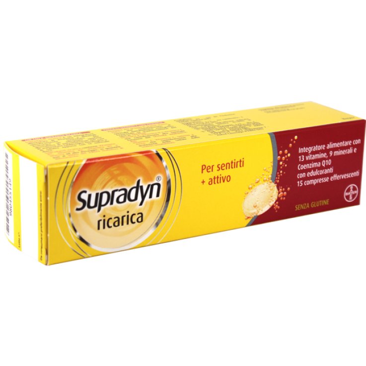 SUPRADYN RICARICA 15 COMPRESSE EFFERVESCENTI