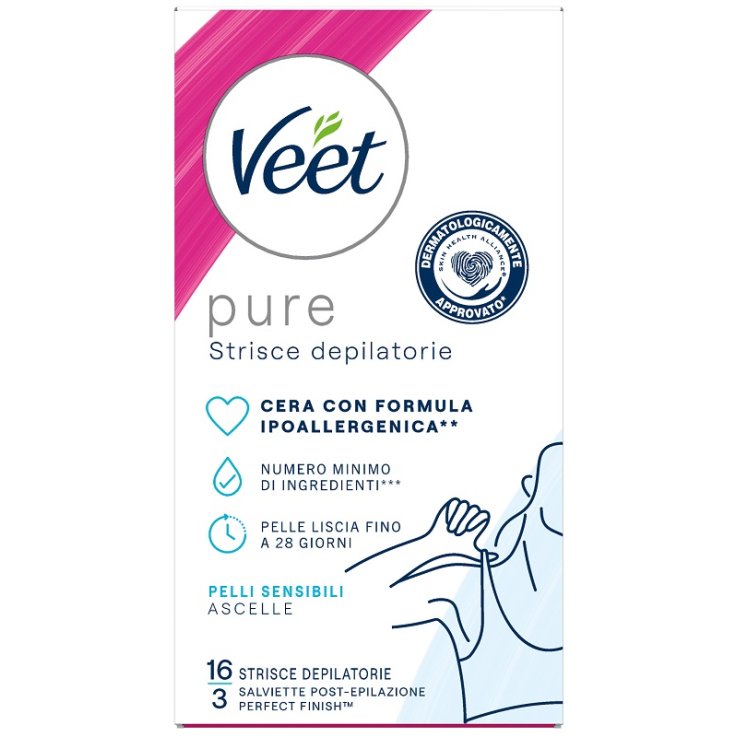 VEET Strisce Asc/Bikini 16pz VEET Strisce Asc/Bikini 16pz