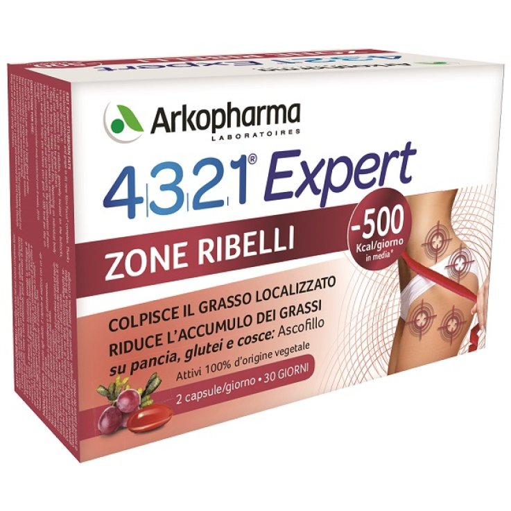4321 Slim Zone Ribelli 60 Compresse 4321 Slim Zone Ribelli 60 Compresse