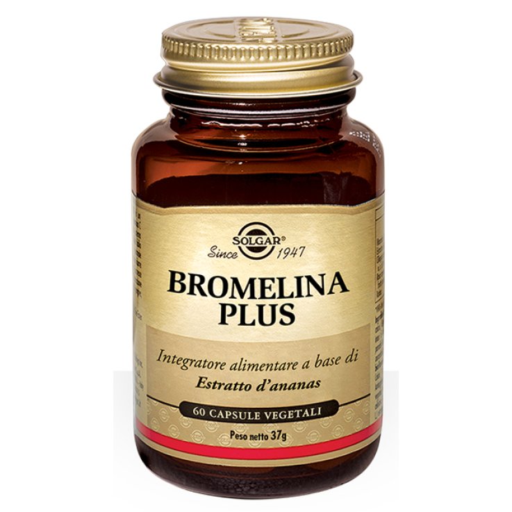 BROMELINA Plus 60 Cps SOLGAR BROMELINA Plus 60 Cps SOLGAR