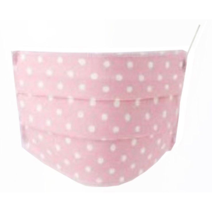 SET 2 MASCHERINE STAMPATE BABY BLU/R 2 PEZZI