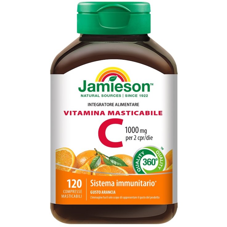 JAMIESON VIT.C1000 ARA 120CPR