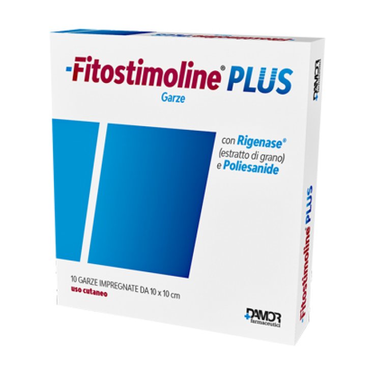 GARZA FITOSTIMOLINE PLUS 10X10 CM 10 PEZZI GARZA FITOSTIMOLINE PLUS 10X10 CM 10 PEZZI