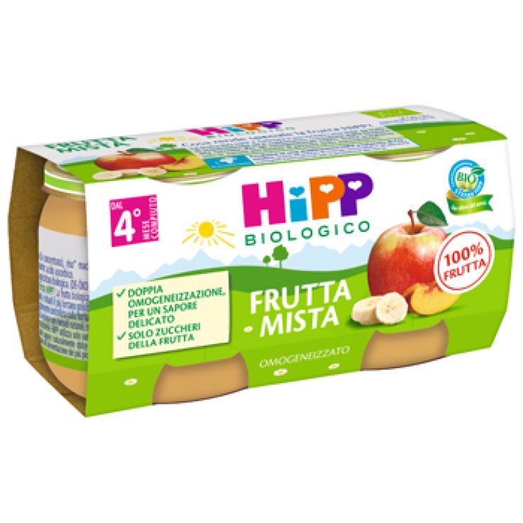OMO HIPP Frutta Mista2x80g OMO HIPP Frutta Mista2x80g