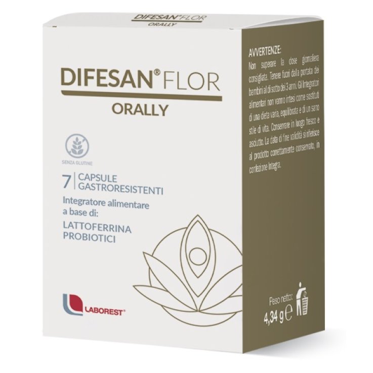 DIFESAN FLOR ORALLY 7 CAPSULE DIFESAN FLOR ORALLY 7 CAPSULE