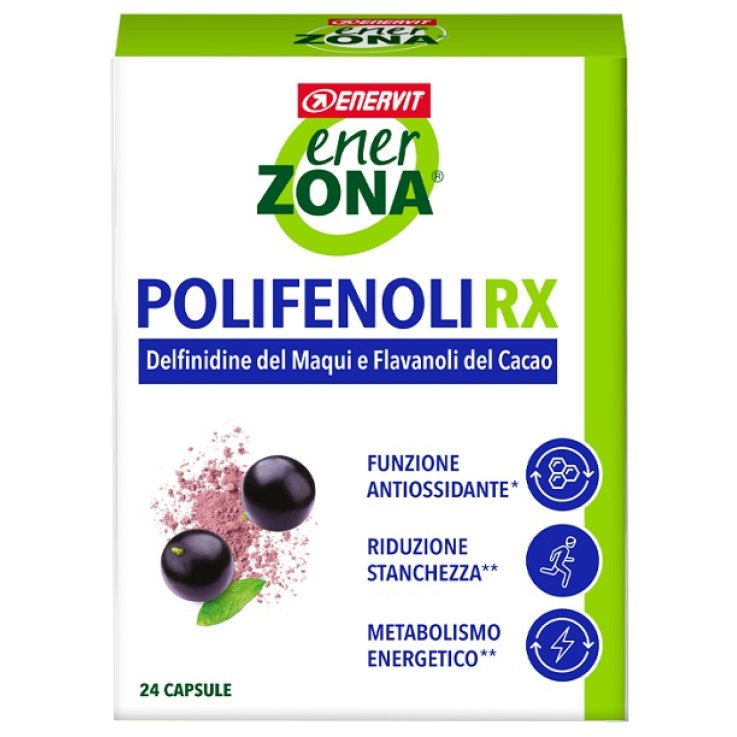 ENERZONA Polifenoli RX 24 Cps ENERZONA Polifenoli RX 24 Cps