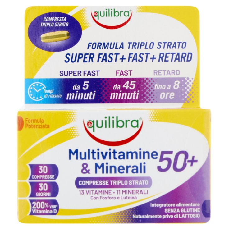 EQUILIBRA M/Vit&Min.50+ 30Cpr EQUILIBRA M/Vit&Min.50+ 30Cpr