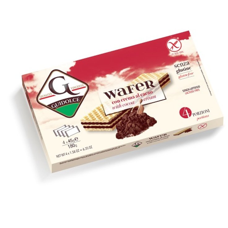 GUIDOLCE Wafer Cacao 4x45g GUIDOLCE Wafer Cacao 4x45g