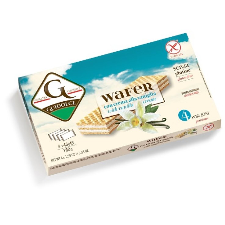 GUIDOLCE Wafer Vaniglia 4x45g GUIDOLCE Wafer Vaniglia 4x45g