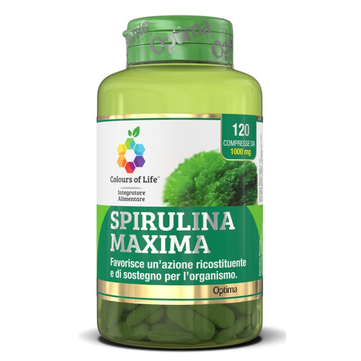 OPTIMA Spirulina Maxima 120Cpr OPTIMA Spirulina Maxima 120Cpr